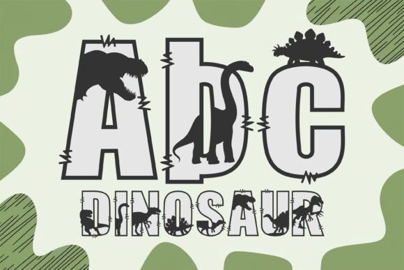 Ab Dinosaur Duo Font Review