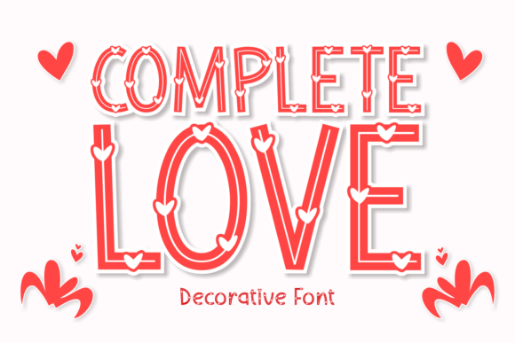 Complete Love Font for Romantic Campaigns