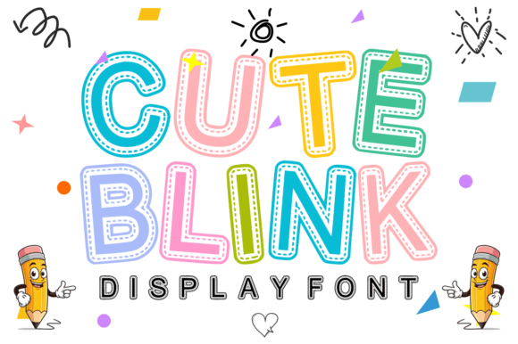 Cute Blink Font: Playful Typography for Designers