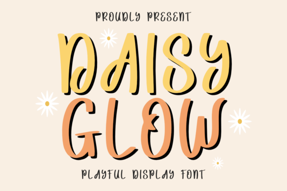 Daisy Glow: A Playful Font for Creative Projects