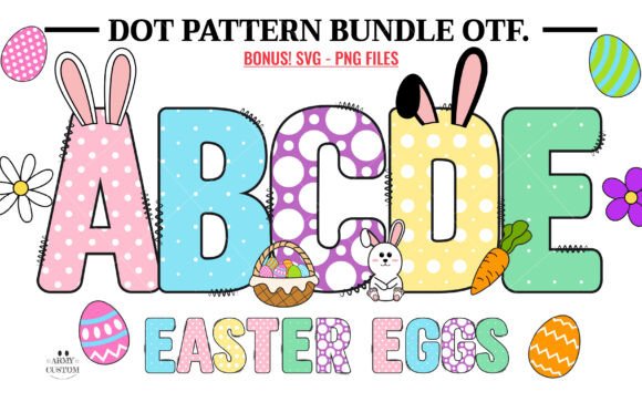 Dot Army Bundle: A Doodle Font for Warmth and Style