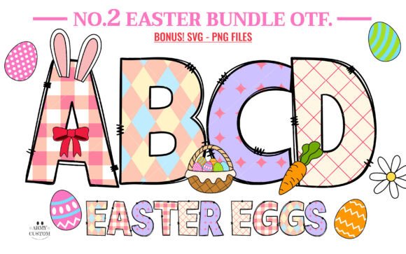 Easter Army Font for Web Design