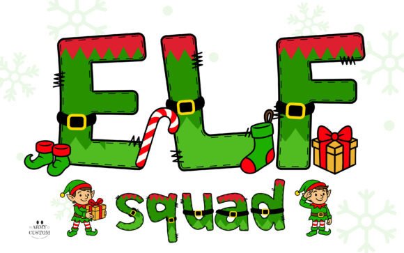 Elf Squad: A Festive Font for Holiday Design