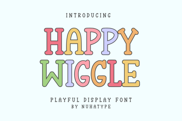 Happy Wiggle: A Delightful Font for Thoughtful Design