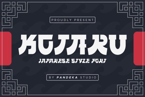 Kotaru: A Modern Japanese Font for Business