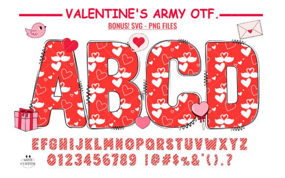 Love Valentine’s Swan Font