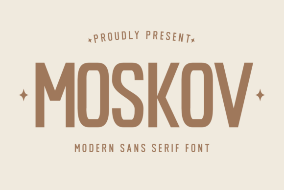 Moskov: A Font for Business Brilliance
