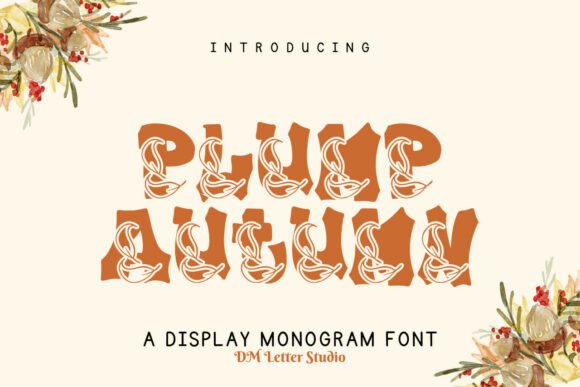Plump Autumn Font for Bold Branding