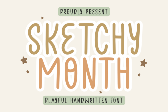Sketchy Month Font Review