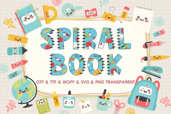 Spiralbook Font for Business
