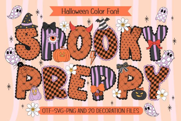 Spooky Preppy Font