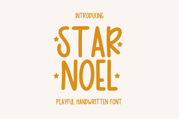 Star Noel Font for Creative Projects